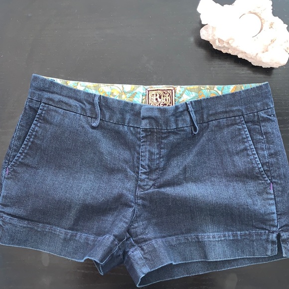 Rich Skinny Denim Shorts 
